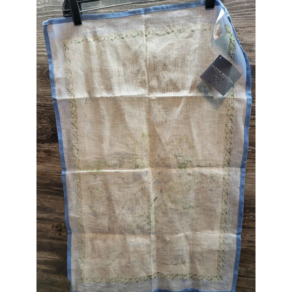 NEW Souvenir Printed Irish Linen Kitchen Tea Historic DownPatrick Made Ulster